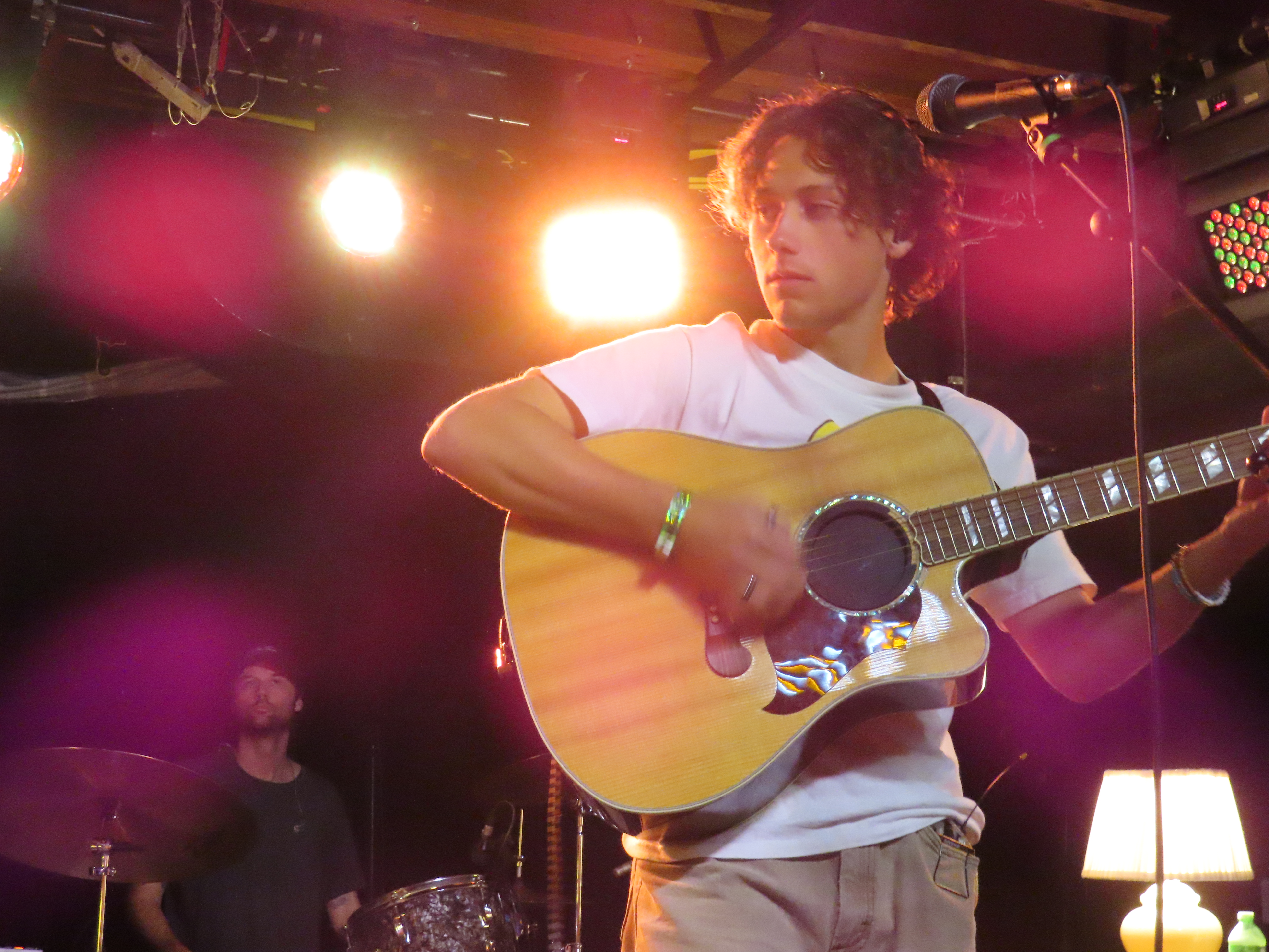 Musician on stage